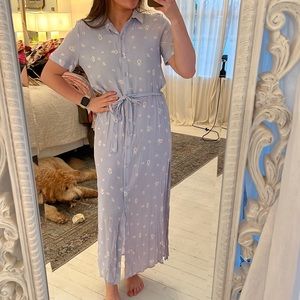 Lavender Daisy Maxi Dress